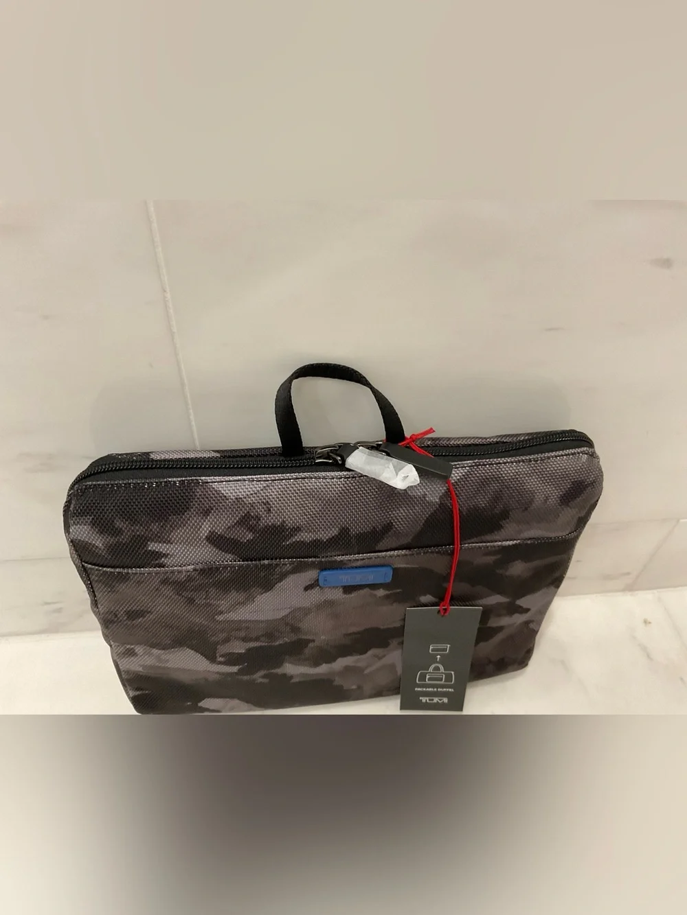NEW TUMI Voyageur JUST IN CASE Packable 20.5” Duffel Bag - MOUNTAIN CAMO